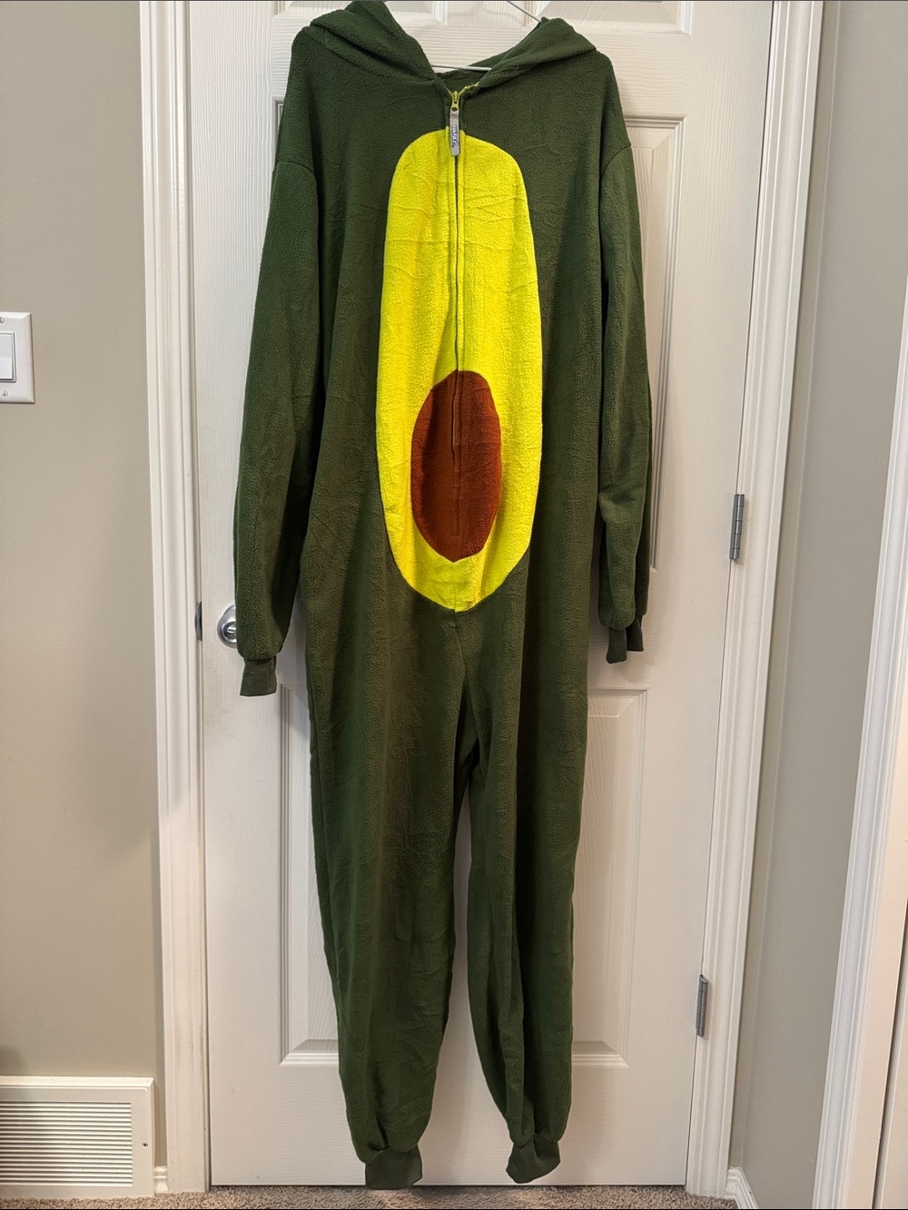Adult Avocado Onesie - XL - by Silver Lilly
